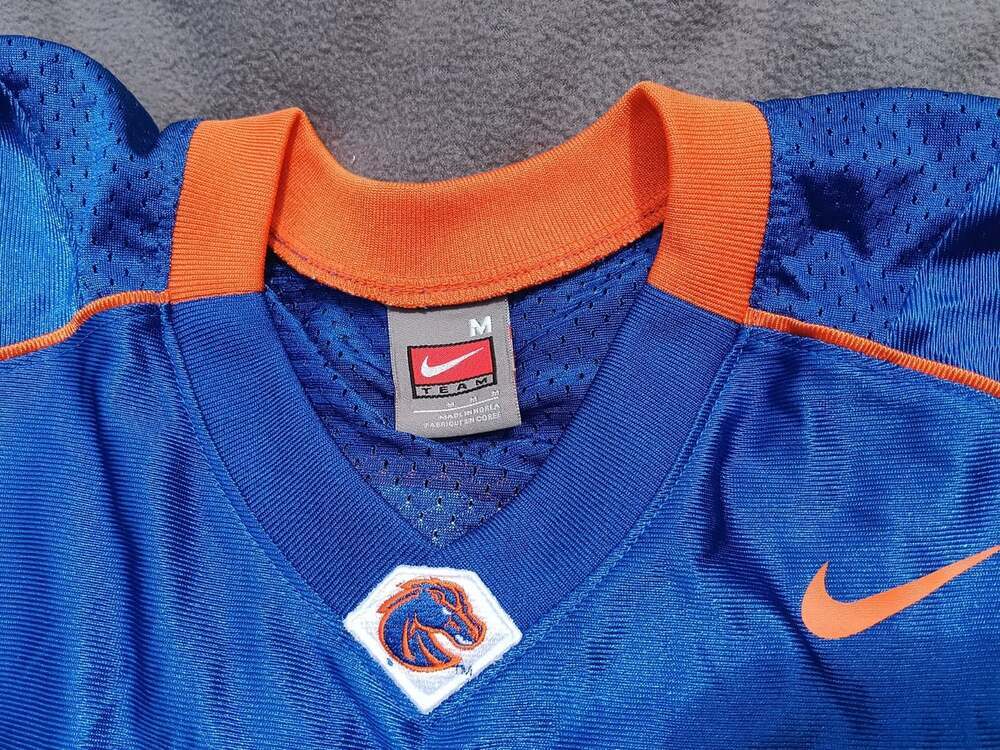 Nike Boise State Broncos Football Jersey Blue Men’s Medium #1 Team - Picture 2 of 5